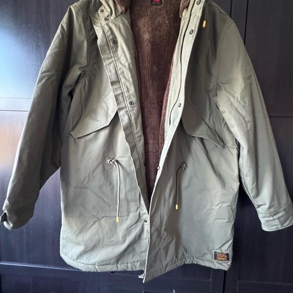 Levi's Green Outdoor Parka Jacket - Picture 11 of 12